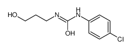 1-(4-chlorophenyl)-3-(3-hydroxypropyl)urea Structure