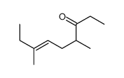 4,7-dimethylnon-6-en-3-one Structure