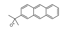 [2-(2-Anthryl)-2-propanyl]oxidanyl结构式