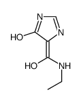 5-[ethylamino(hydroxy)methylidene]-1H-imidazol-4-one Structure