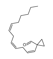 ((1Z,4Z,7Z)-1-Trideca-1,4,7-trienyl)-cyclopropanecarbaldehyde Structure