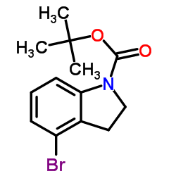 N-BOC-4-溴吲哚啉图片