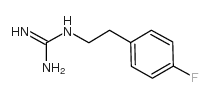 N-[2-(4-FLUORO-PHENYL)-ETHYL]-GUANIDINE结构式
