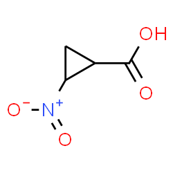 Cyclopropanecarboxylic acid, 2-nitro- (6CI,7CI)结构式