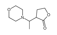 3-(1-morpholin-4-ylethyl)oxolan-2-one结构式
