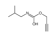 prop-2-ynyl N-(2-methylpropyl)carbamate结构式