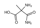 Alanine, 3-amino-2-methyl-3-oxo- (9CI)结构式