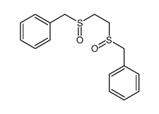 2-benzylsulfinylethylsulfinylmethylbenzene Structure