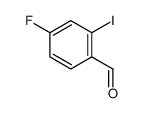 4-fluoro-2-iodobenzaldehyde Structure