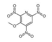 3-methoxy-2,4,6-trinitropyridine结构式