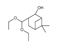 (1R,5R)-3-(diethoxymethyl)-6,6-dimethylbicyclo[3.1.1]heptan-4-ol Structure