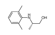 S(-)-N-(1'-methyl-2'-hydroxyethyl)-2,6-dimethylaniline Structure