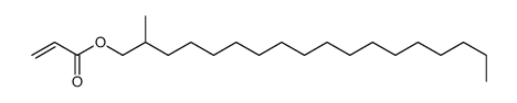 2-methyloctadecyl acrylate结构式