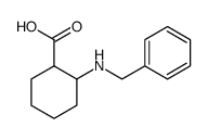 Cyclohexanecarboxylic acid, 2-[(phenylmethyl)amino] Structure