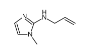 1H-Imidazol-2-amine, 1-methyl-N-2-propen-1-yl结构式