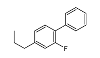 2-fluoro-1-phenyl-4-propylbenzene Structure