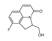 9-fluoro-2-(hydroxymethyl)-1,2-dihydro-4H-pyrrolo[3,2,1-ij]quinolin-4-one Structure