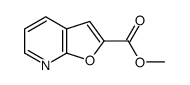 methyl furo[2,3-b]pyridine-2-carboxylate结构式