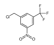 1-(chloromethyl)-3-nitro-5-(trifluoromethyl)benzene结构式