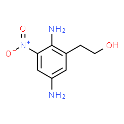 4-Amino-3-nitro-5-beta-hydroxyethylaniline Structure