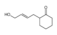 2-(4-hydroxy-but-2-enyl)-cyclohexanone Structure