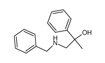 (+/-)-1-Benzylamino-2-phenyl-propan-2-ol Structure