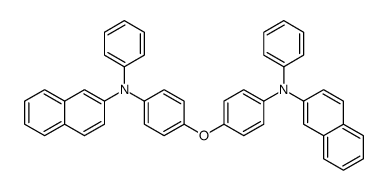 N-[4-[4-(N-naphthalen-2-ylanilino)phenoxy]phenyl]-N-phenylnaphthalen-2-amine结构式