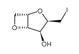 1,3:2,5-Dianhydro-6-desoxy-6-iod-L-iditol结构式