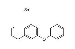 trimethyl-[3-(3-phenoxyphenyl)propyl]stannane Structure