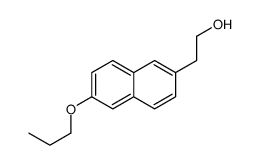2-(6-Propoxy-2-naphthyl)ethanol结构式