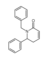 1-benzyl-6-phenyl-5,6-dihydro-1H-pyridin-2-one结构式