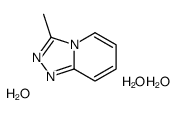 3-methyl-[1,2,4]triazolo[4,3-a]pyridine,trihydrate Structure
