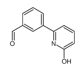 3-(6-oxo-1H-pyridin-2-yl)benzaldehyde结构式