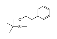 tert-butyl-dimethyl-(1-phenylpropan-2-yloxy)silane结构式