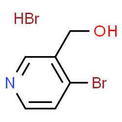 4-Bromo-3-pyridinemethanol hydrobromide结构式