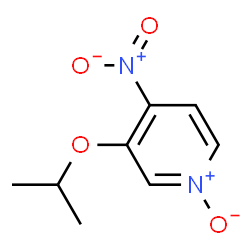 Pyridine, 3-(1-methylethoxy)-4-nitro-, 1-oxide (9CI)结构式