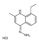8-乙基-4-肼基-2-甲基喹啉盐酸盐图片