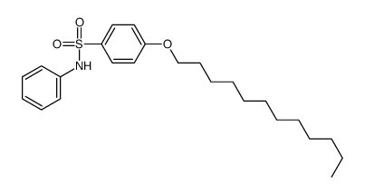 4-dodecoxy-N-phenylbenzenesulfonamide结构式