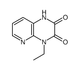 Pyrido[2,3-b]pyrazine-2,3-dione, 4-ethyl-1,4-dihydro- (9CI) structure