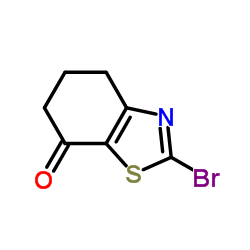 2-Bromo-5,6-dihydro-1,3-benzothiazol-7(4H)-one structure