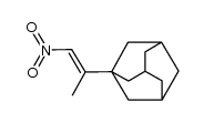 1-nitro-2-(1-adamantyl)-1-propene Structure