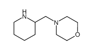 Morpholine, 4-(2-piperidinylmethyl)- Structure