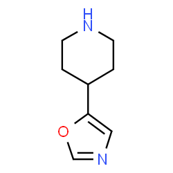 4-OXAZOL-5-YL-PIPERIDINE结构式