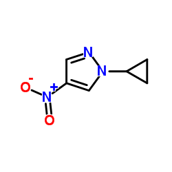 1-Cyclopropyl-4-nitro-1H-pyrazole Structure