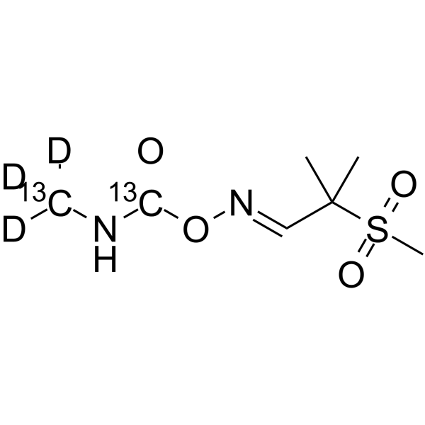 Aldicarb sulfone-13C2,d3图片