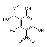 2,4,6-trihydroxy-N-methyl-3-nitrobenzamide结构式