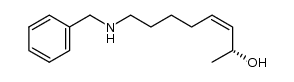 (R,Z)-8-(N-benzylamino)-3-octen-2-ol Structure