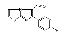 6-(4-FLUOROPHENYL)IMIDAZO[2,1-B]THIAZOLE-5-CARBALDEHYDE picture