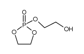 2-hydroxyethoxy-2-oxo-1,3,2-dioxaphospholane Structure