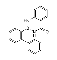 2-([1,1'-biphenyl]-2-yl)-2,3-dihydrobenzo[d][1,3,2]diazaborinin-4(1H)-one Structure